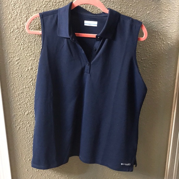 Columbia Tops - ❤️Navy Sleeveless Columbia Top
